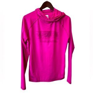 THE NORTH FACE | Women’s Large Poly Stretch Hoodie Fuchsia Pink, Base Layer